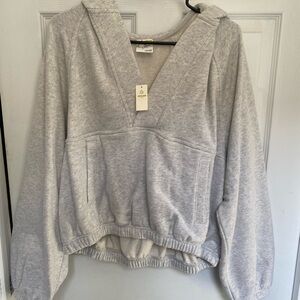 OFFLINE by Aerie Throwback V-Neck Hoodie